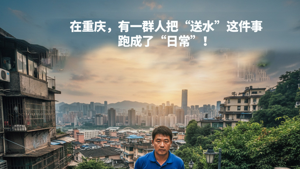 在重庆，有一群人把“送水”这件事跑成了“日常”