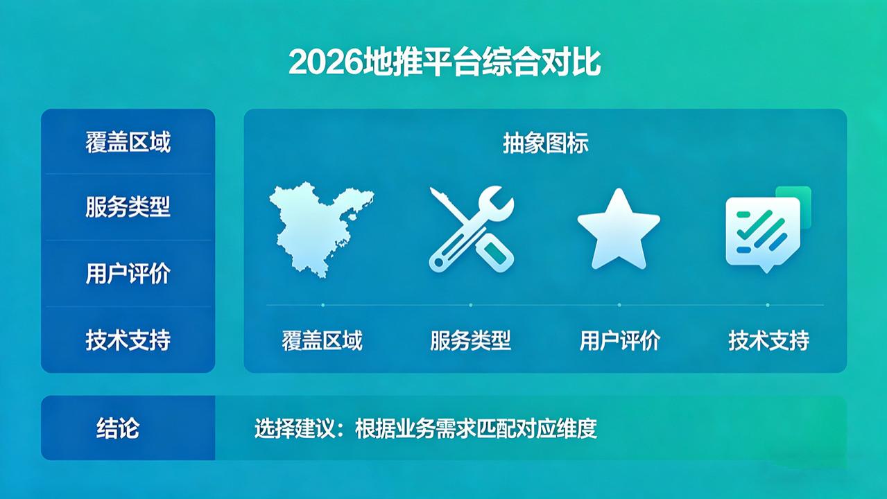 2026年地推平台哪个好？深度测评与选型避坑指南