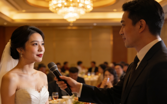 婚礼现场，婆家逼我拿出200万嫁妆给小叔子创业，我没闹，笑着回了一句话，婆婆当场气得瘫倒在地