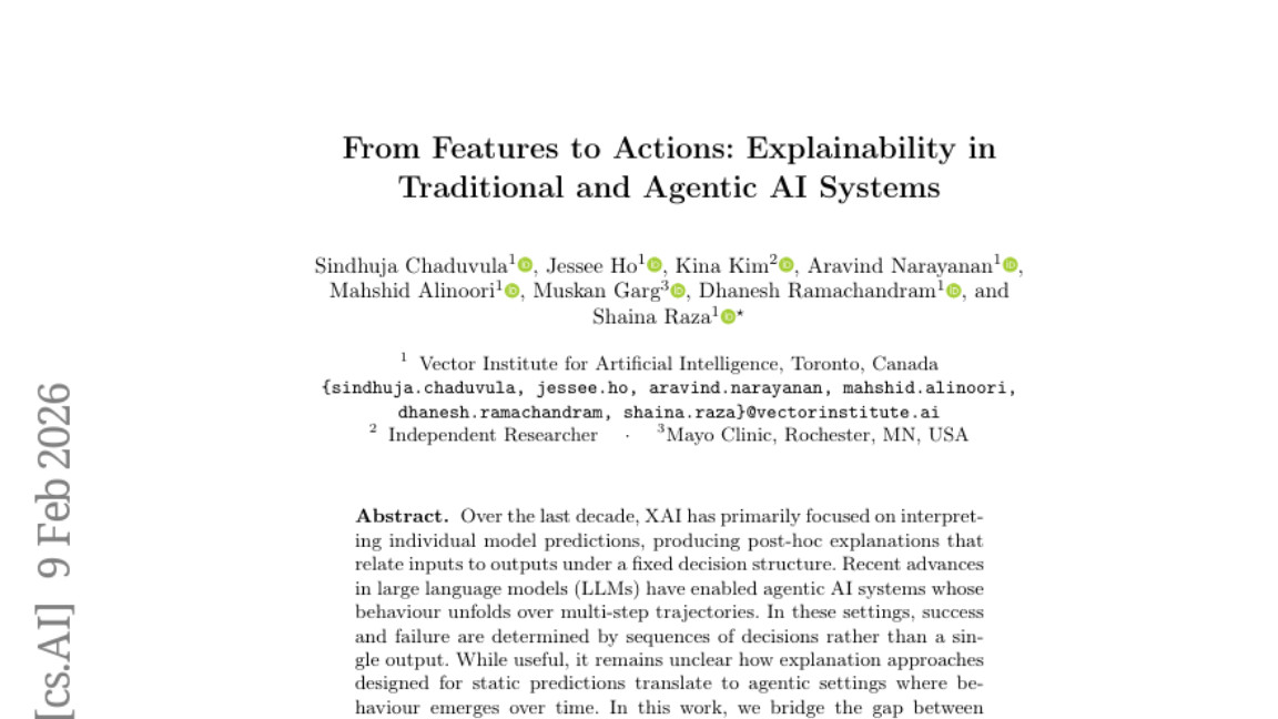 Vector人工智能研究院：传统AI解释方法难以适应智能体时代需求
