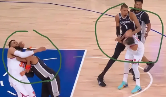 NBA联盟要追加处罚文班亚马在G3比赛中对布伦森的犯规，马刺队G4悬了？[我想静