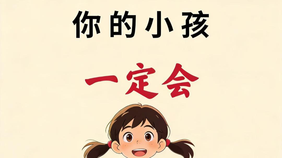 宝贝，妈妈不要你赢在起跑线，只要你一生都踩着阳光奔跑