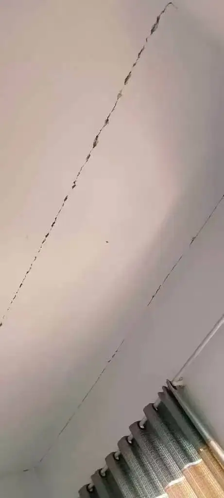 “现在每天睡觉提心吊胆，生怕哪天楼板掉下来”