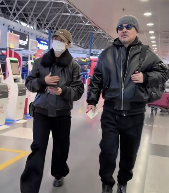 陈建斌蒋勤勤同框好酷呀