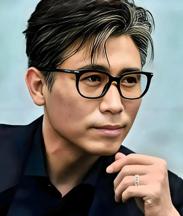 51岁的李乃文站在新西兰奥克兰的街头
一头银发在阳光下晃得扎眼。
路人随手拍下的