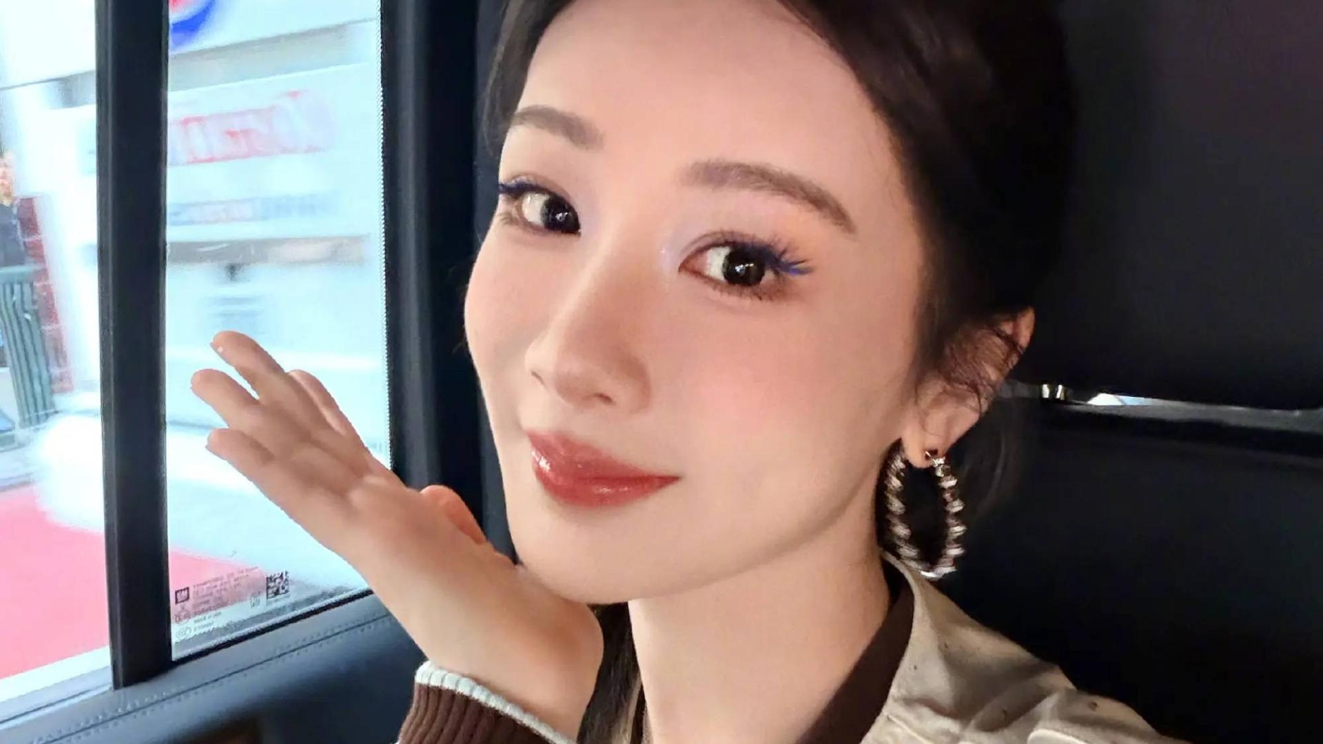 太励志！杨紫纽约街头独自晨跑，时差赶路也不摆烂太自律
