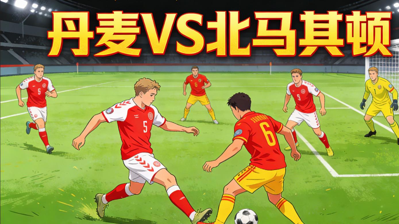 世欧预附加赛前瞻：丹麦主场争晋级，北马其顿防守存忧