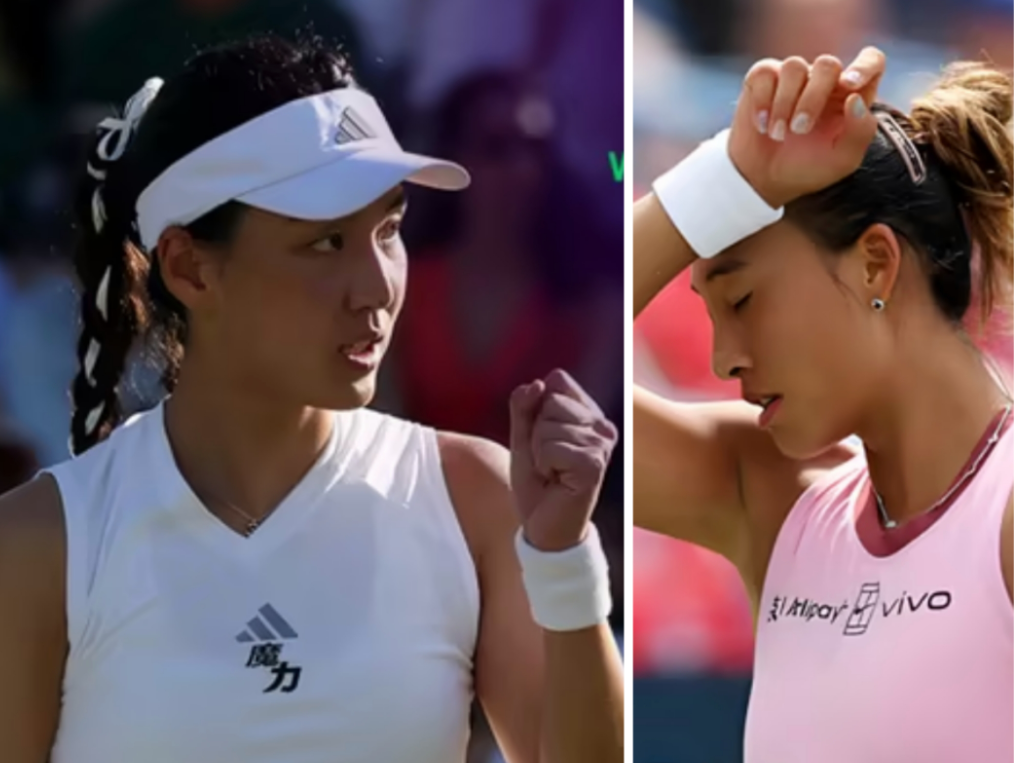 WTA500赛，中国金花喜忧参半，王欣瑜2-0开门红，郑钦文连丢是7局再次遭遇一