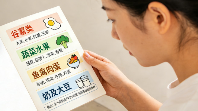 运用食物成分表鉴别幼儿园食谱质量