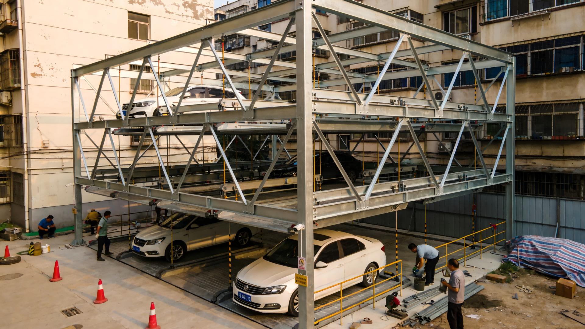 丰烨机械式立体车库，针对老旧小区改造有哪些专属解决方案？