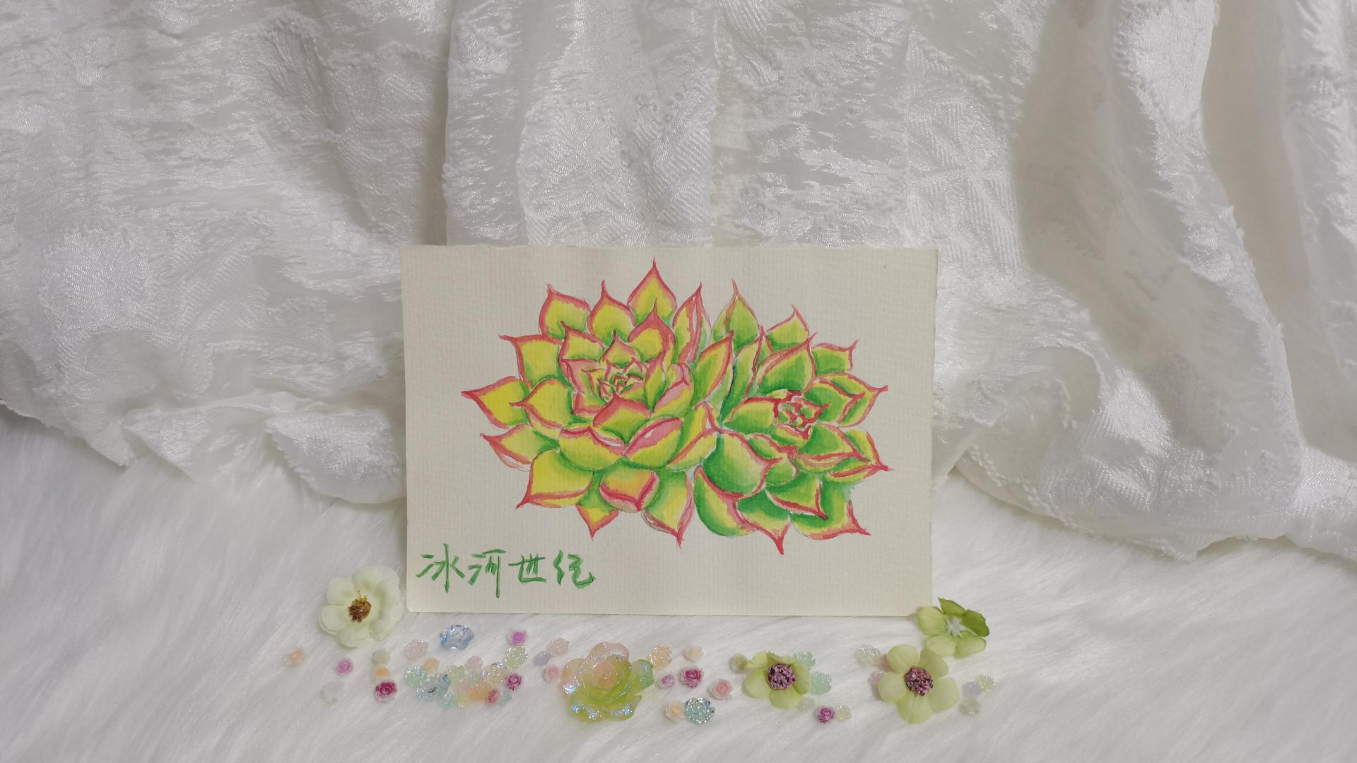 02 水彩冰河世纪（果花甘08）