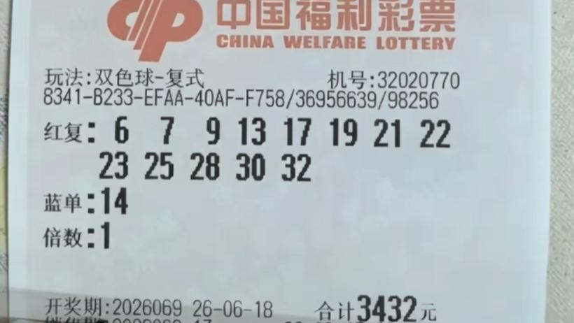 3432复式狙击冷门风格显著，4620复式后区集中布阵，双色球26069期赏析