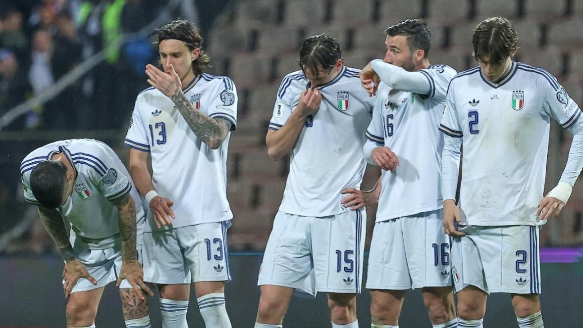 “欧洲中国队”称号易主，意大利队取代英格兰，成足坛最令人失望球队！