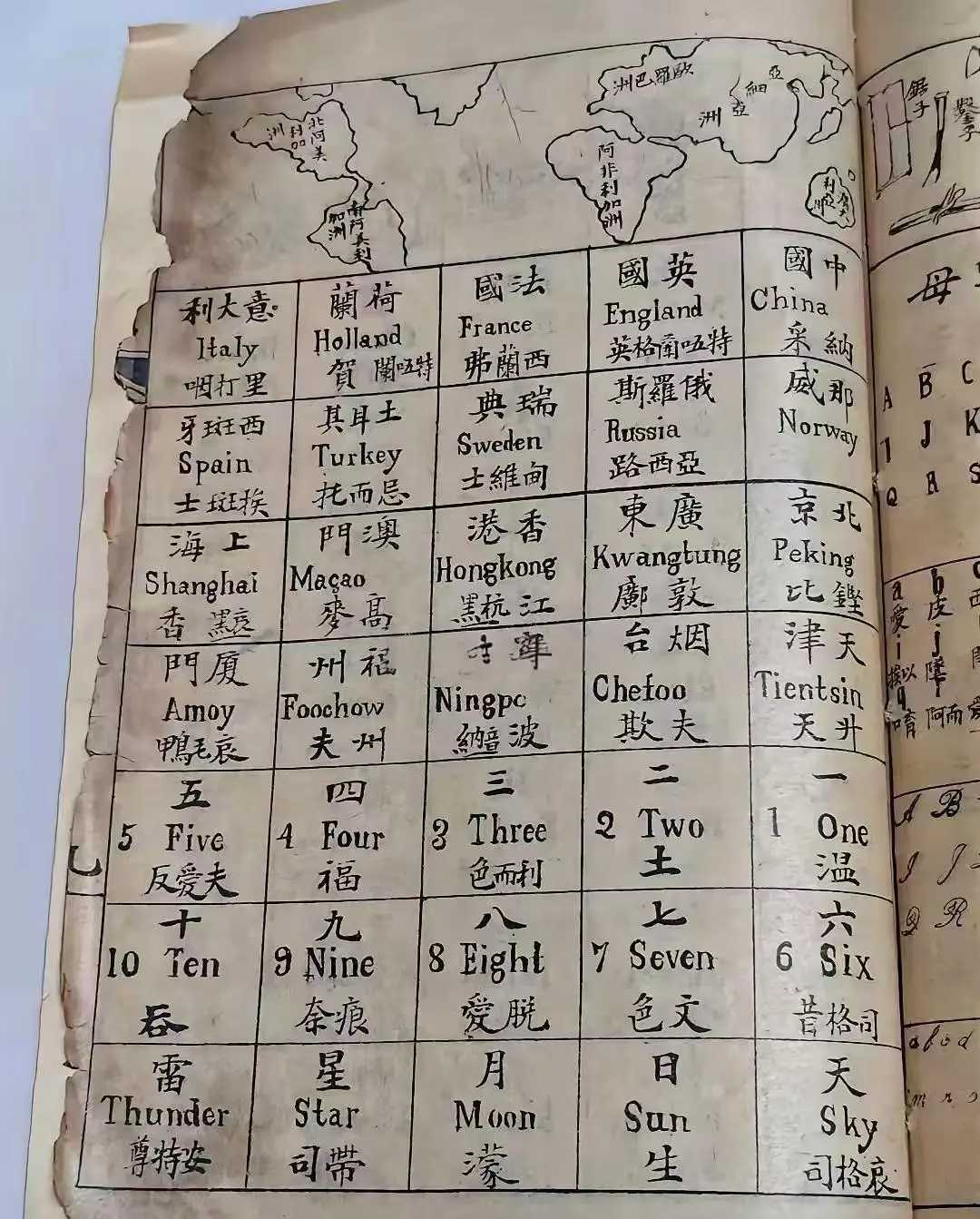 清朝原来是这么学英语的