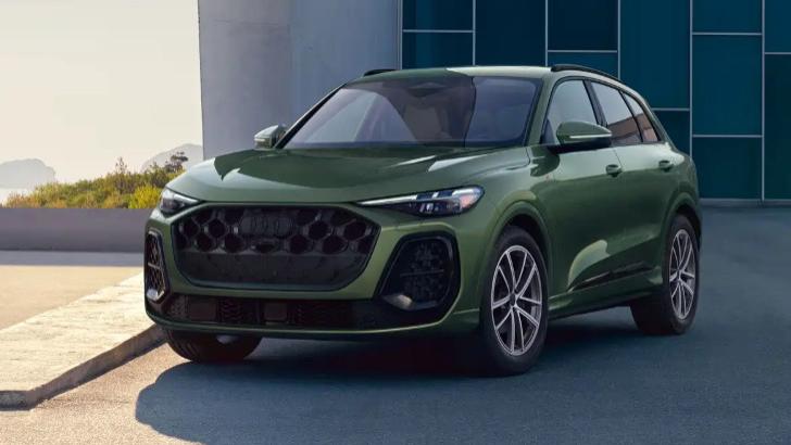 叫板宝马X3！新Q5全系2.0T+48V轻混，黑武士外观+副驾屏太狠