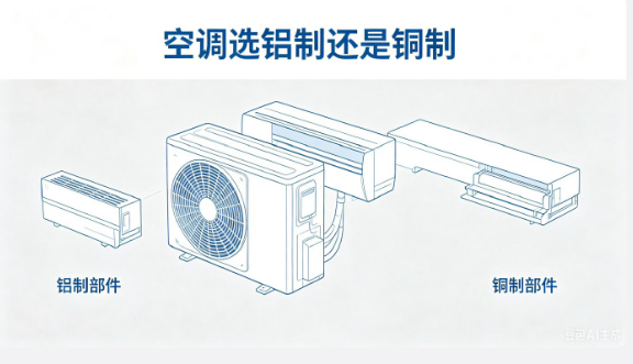 买空调千万别只盯新风、自清洁、智能控温。内外机连接管铜还是铝，才是藏在细节里的选