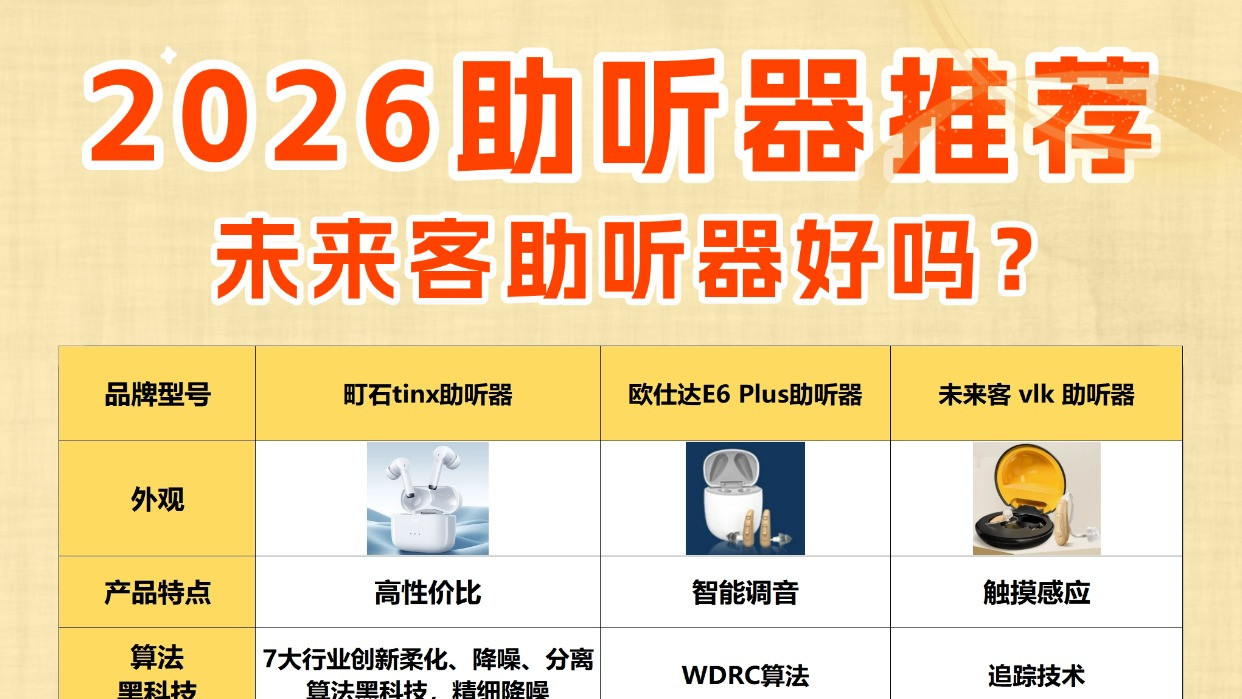 未来客助听器好吗？助听器应该怎么选购高性价比？助听器测评！