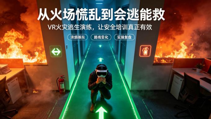 年年消防演练还是不会逃生？3起真实火灾警示：传统演练，根本救不了火场上慌乱的人