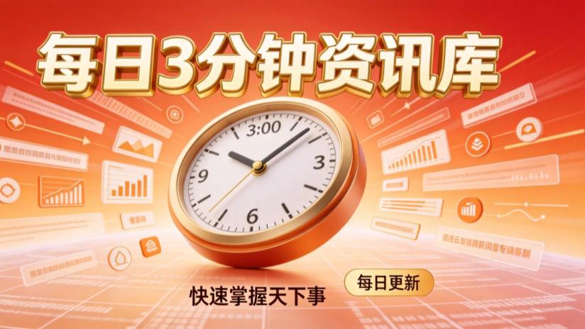 3 月 28 日资讯｜科技 + 民生，速览天下事