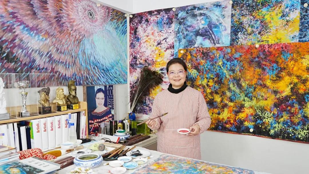 蒲洧玄彩画：当代东方美学的高度显现