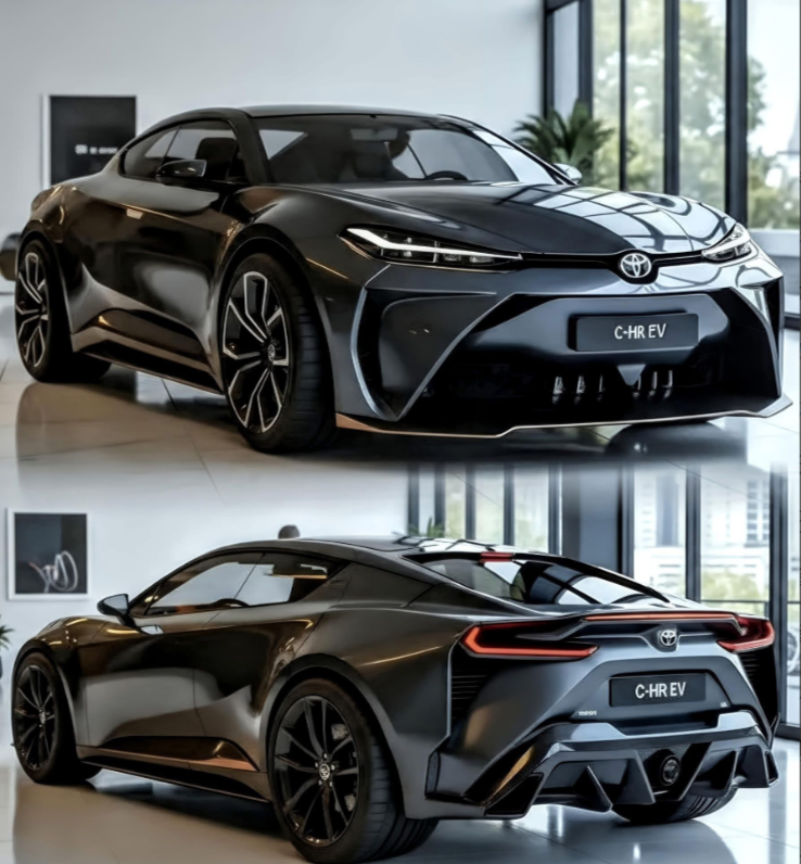 2026款丰田C-HR EV发布，这可是面向美国市场的新车，能理解成丰田C-HR