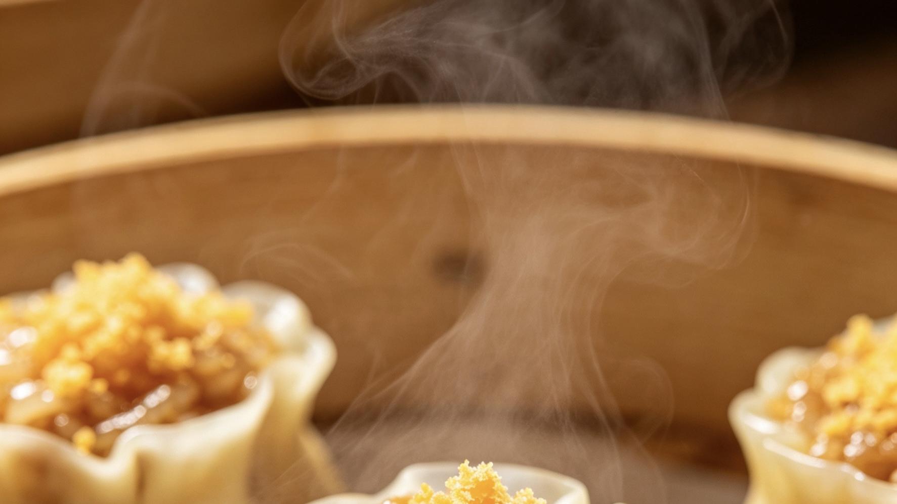 一口爆沙超解馋！家常金沙咸蛋黄烧麦，零失败做法超简单