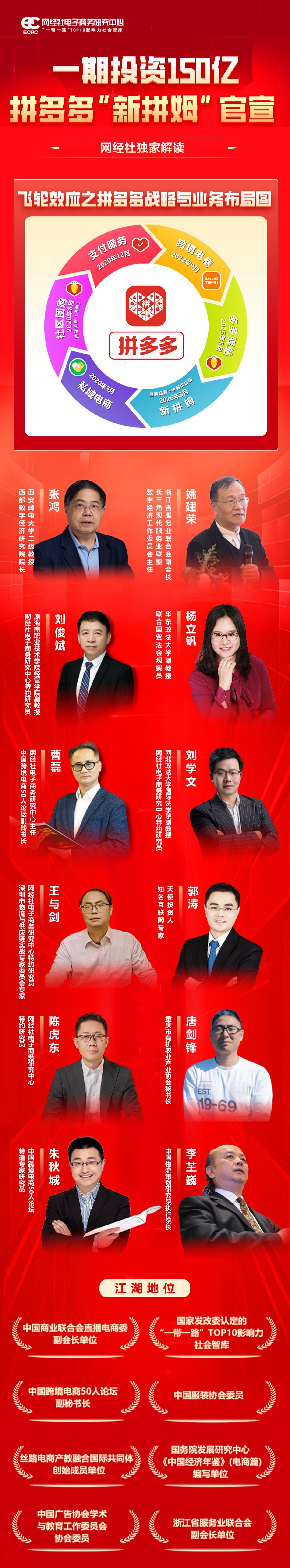 中国物流策划研究院李芏巍：千亿“再造”拼多多 锚定“全球领军企业