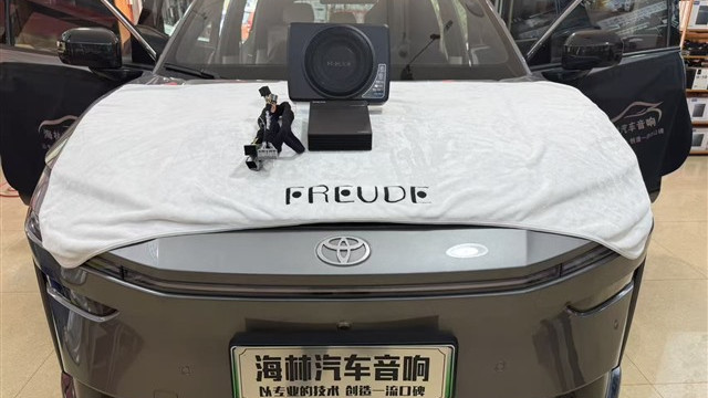 丰田BZ3X汽车音响升级弗莱德FP-8A处理器+弗莱德FED-800超薄低音方案——泉州海林