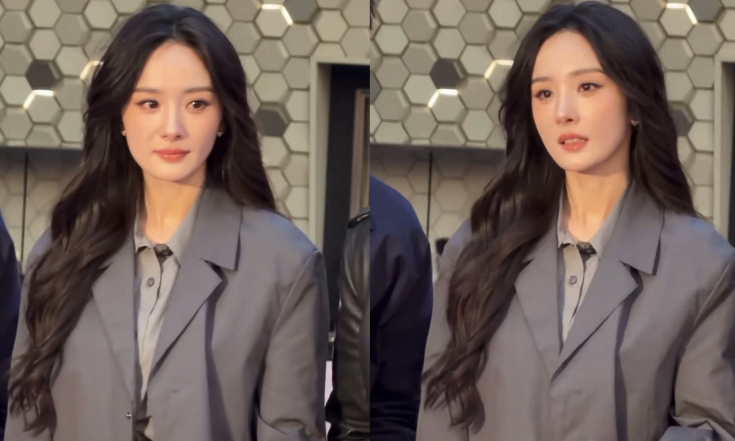 杨幂红毯生图又上热搜！这状态是快40的人？

刚在Prada活动上看到她，这姐是