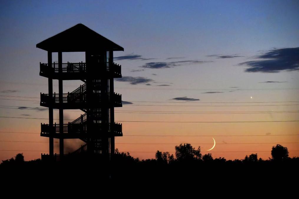 “长庚伴月”将于春分日重现天宇，等你来赏！