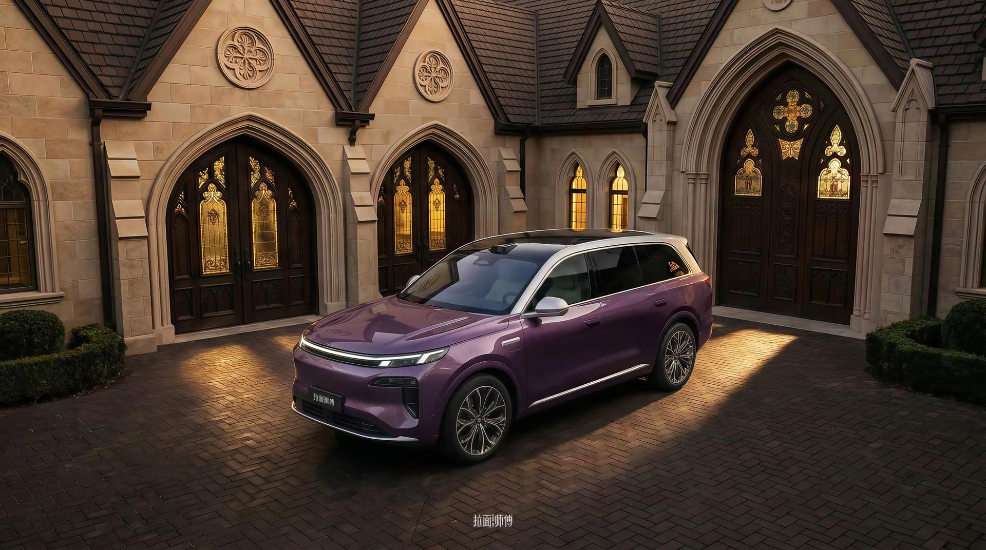 奕境新车造型预测!  。作为东风与华为联手打造的高端品牌，奕境首款大六座SUV尚