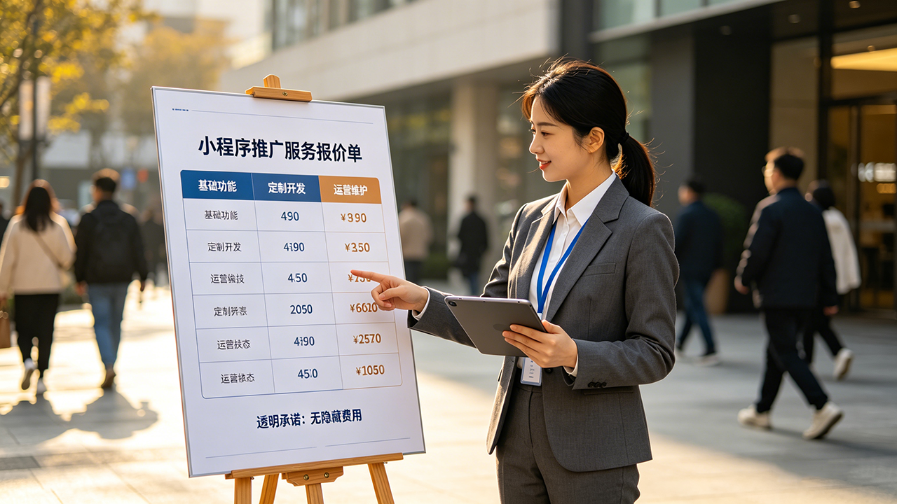 2026地推公司小程序推广报价揭秘：拒绝隐形消费，看懂这3个数据维度