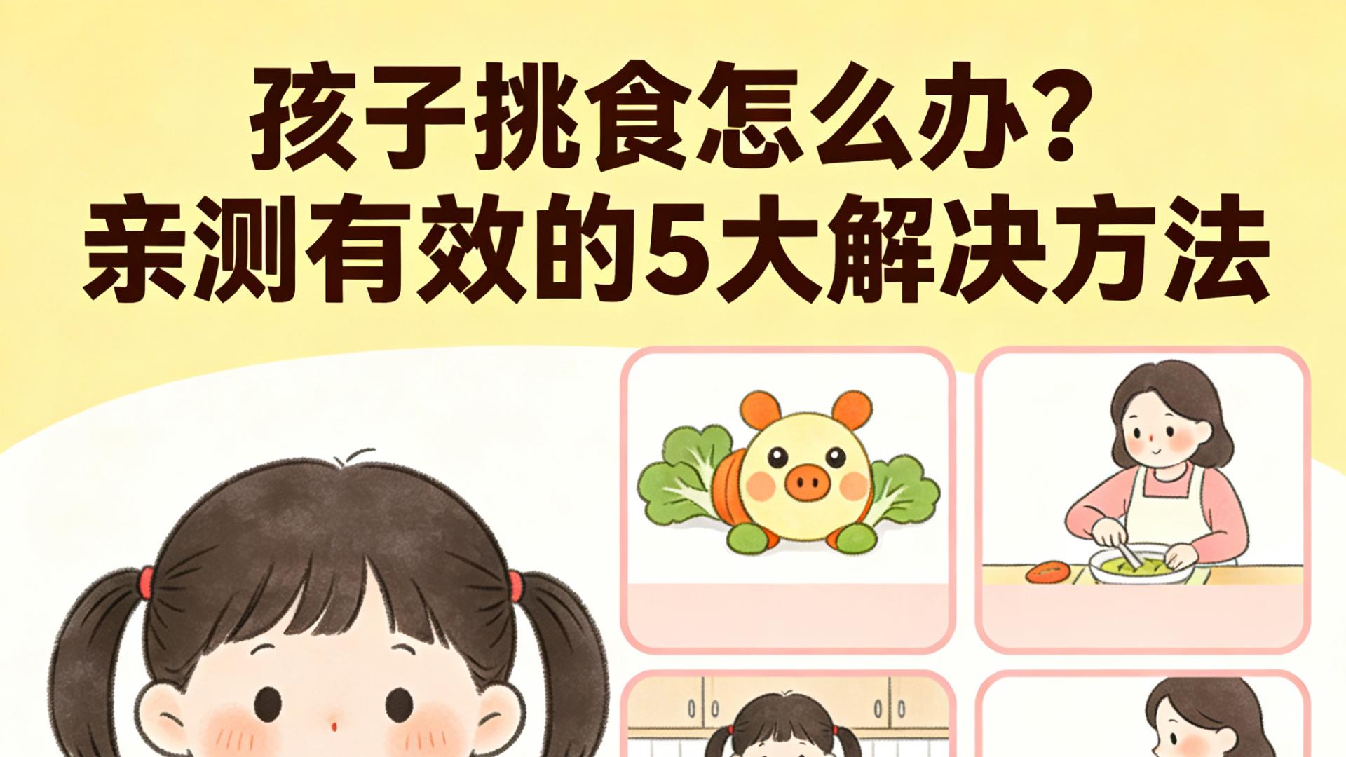孩子挑食怎么办？亲测有效的5大解决方法