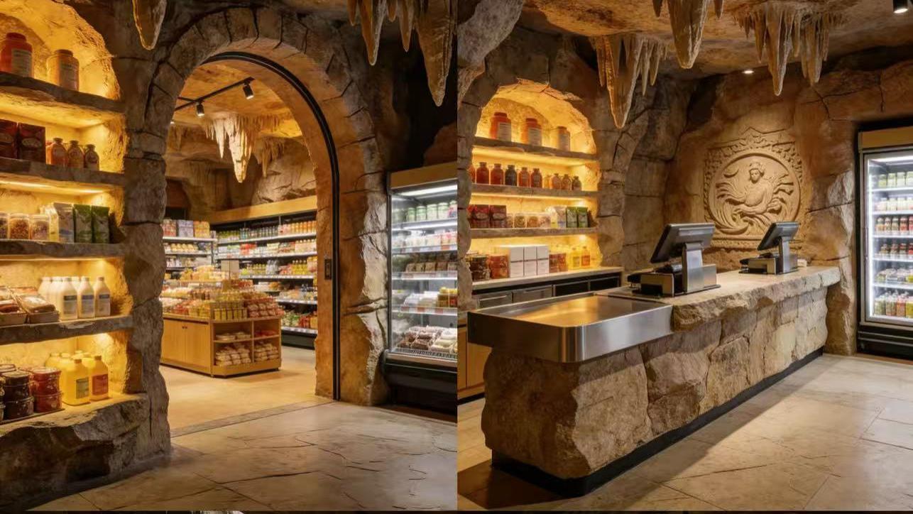 溶洞风水果店惊艳亮相，开启鲜果消费新体验