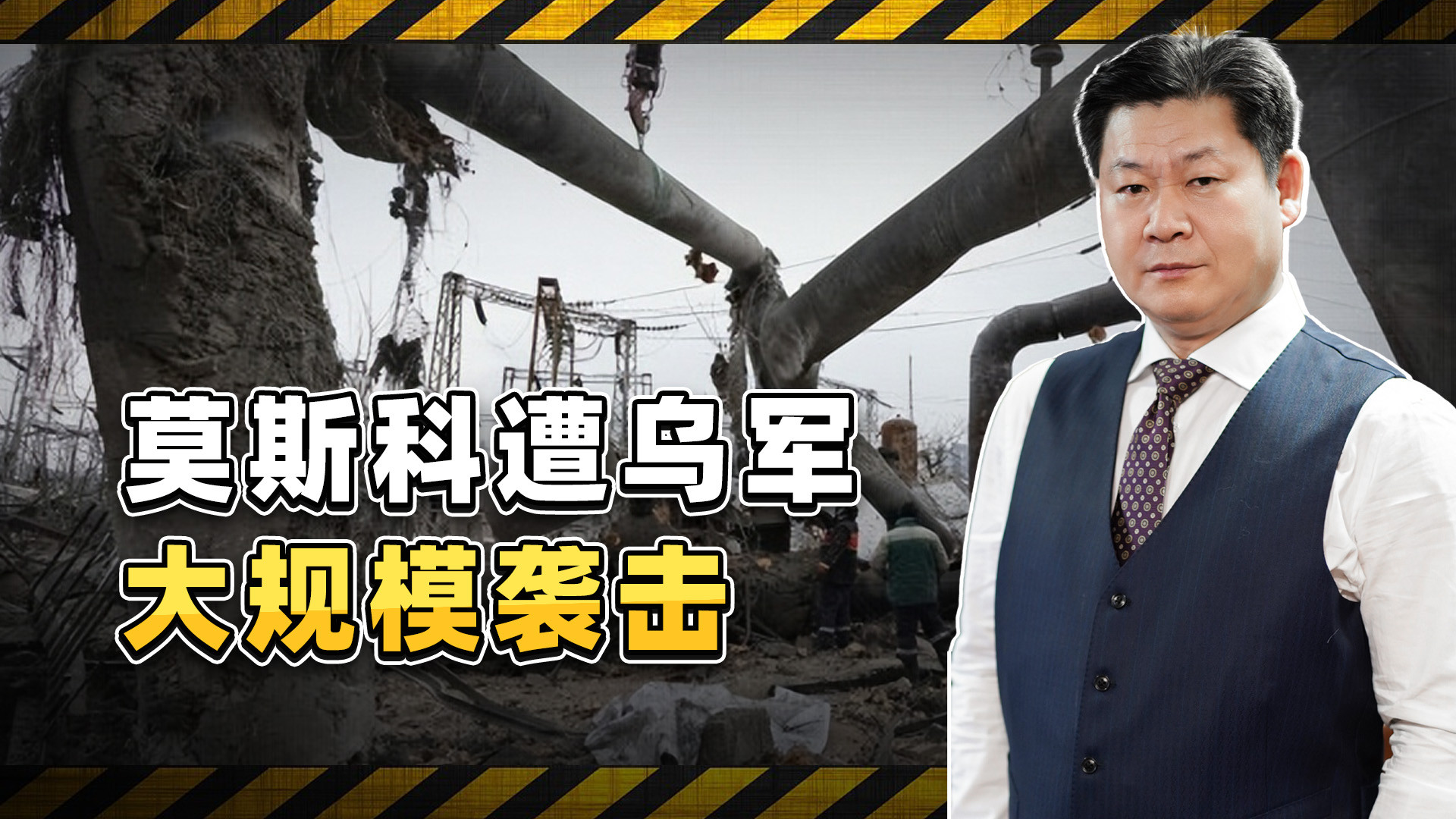 开战以来最大空袭，莫斯科燃料库起火，2名平民死亡