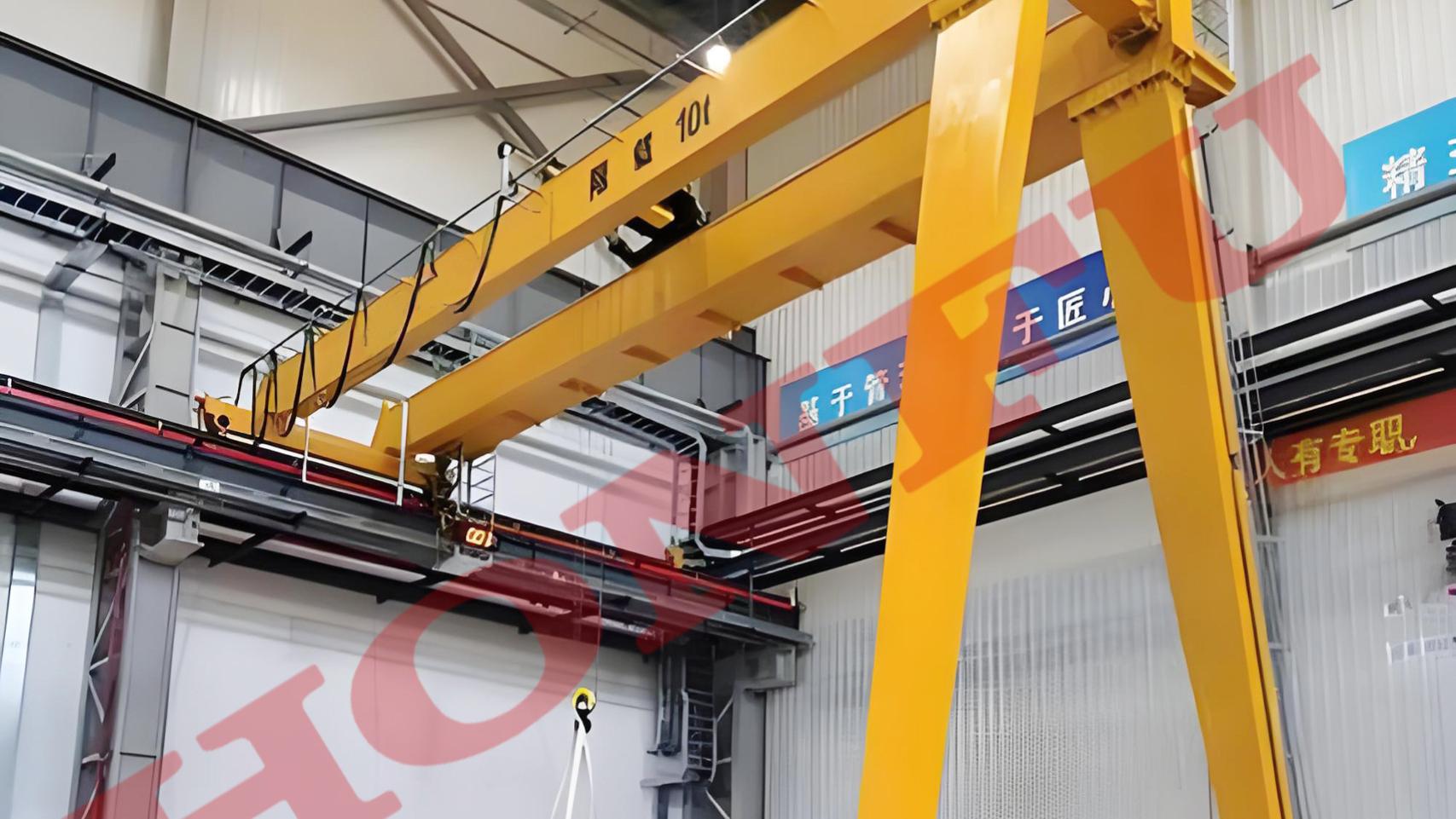 轨道式半龙门起重机适用范围与参数原理 选型不踩坑！宏孚HONFU专属解析