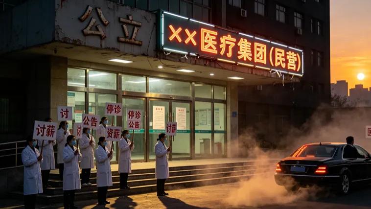 医生欠薪停诊刷屏：端不稳饭碗的白衣天使，谁来守护？