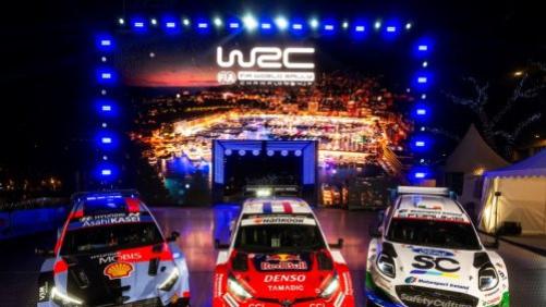 韩泰轮胎助力2026年世界汽车拉力锦标赛首战蒙特卡洛