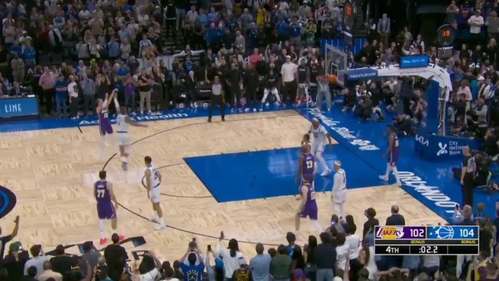 我去！0.6秒绝杀！东契奇禁赛！你湖最近疯了啊