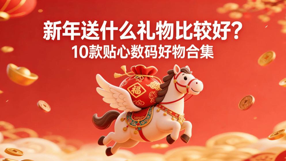 新年送什么礼物比较好？10款贴心数码好物合集，用着真的很舒服！