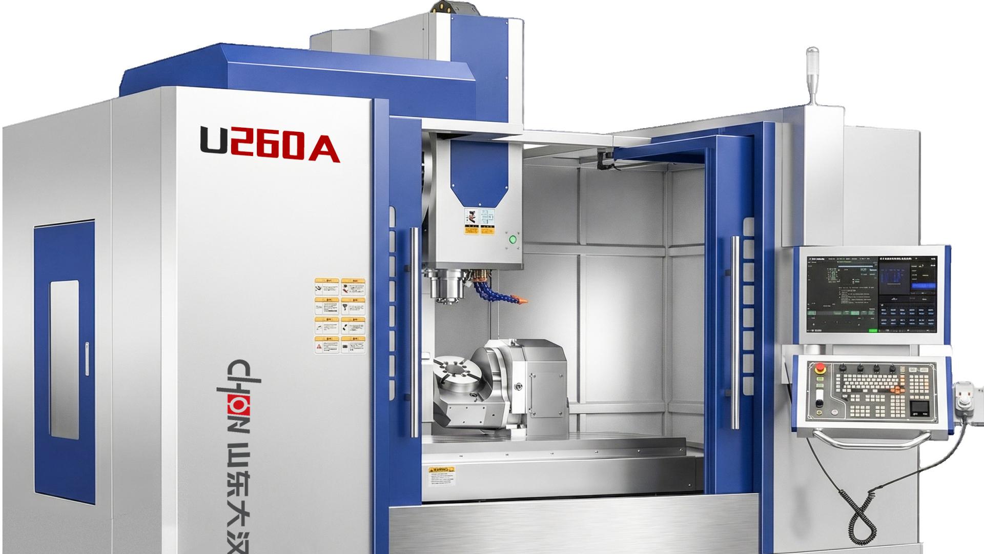 新手怎么选五轴加工中心？山东大汉U260：天津产业集群的“精准高效入门神器”