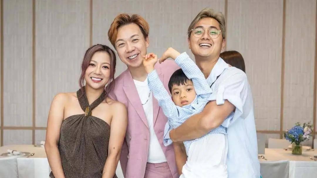 33岁前TVB女星何雁诗为患病儿子庆生，回应老公离巢大台原因