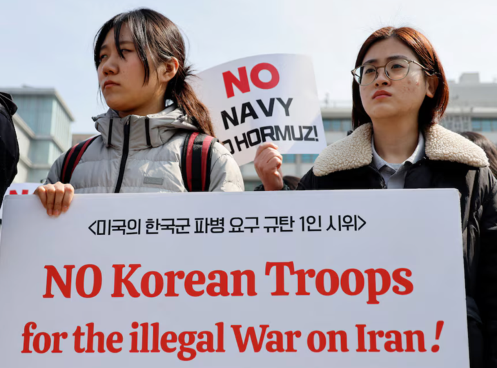 特朗普调兵，日本韩国高度紧张