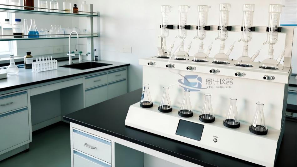 智能高效的全自动一体化蒸馏仪，赋能实验室全流程自动化检测