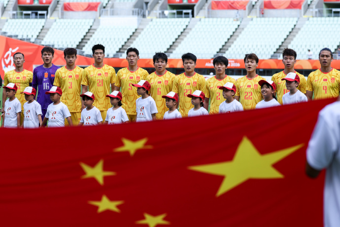 有点可惜！#中国U23男足1比2韩国U23# 
时隔28年，
国足终于又踩上亚运