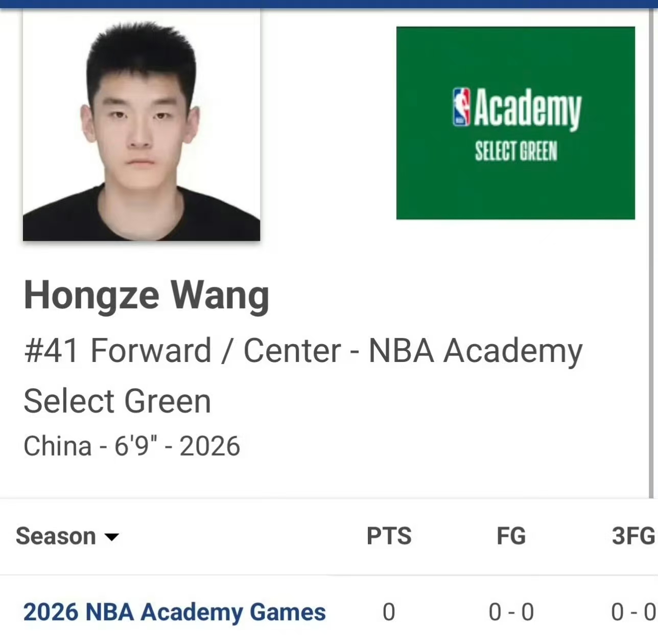 王洪泽参加NBA篮球学院赛，首战拿到全队最高15分，下赛季有望成主力轮换
