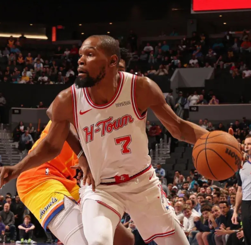 杜兰特带的五锋阵，才是火箭防守效率最好的！

下了申京火箭才能实现真正的无限换防