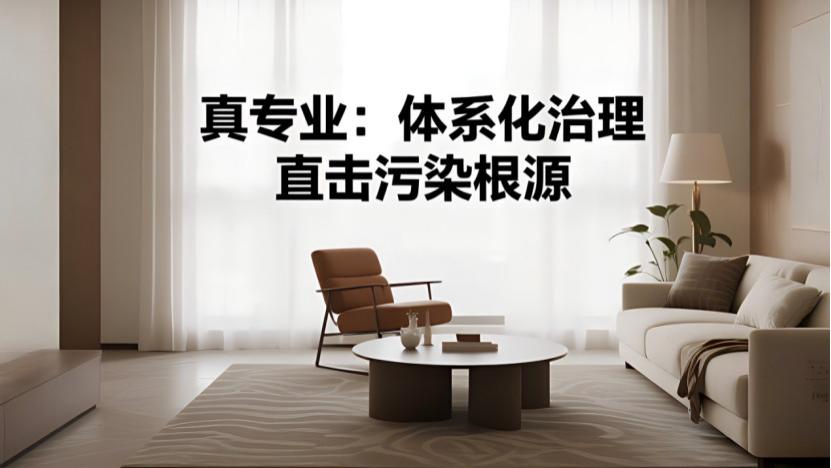 除甲醛行业大揭秘：真正的专业公司，究竟专业在哪？