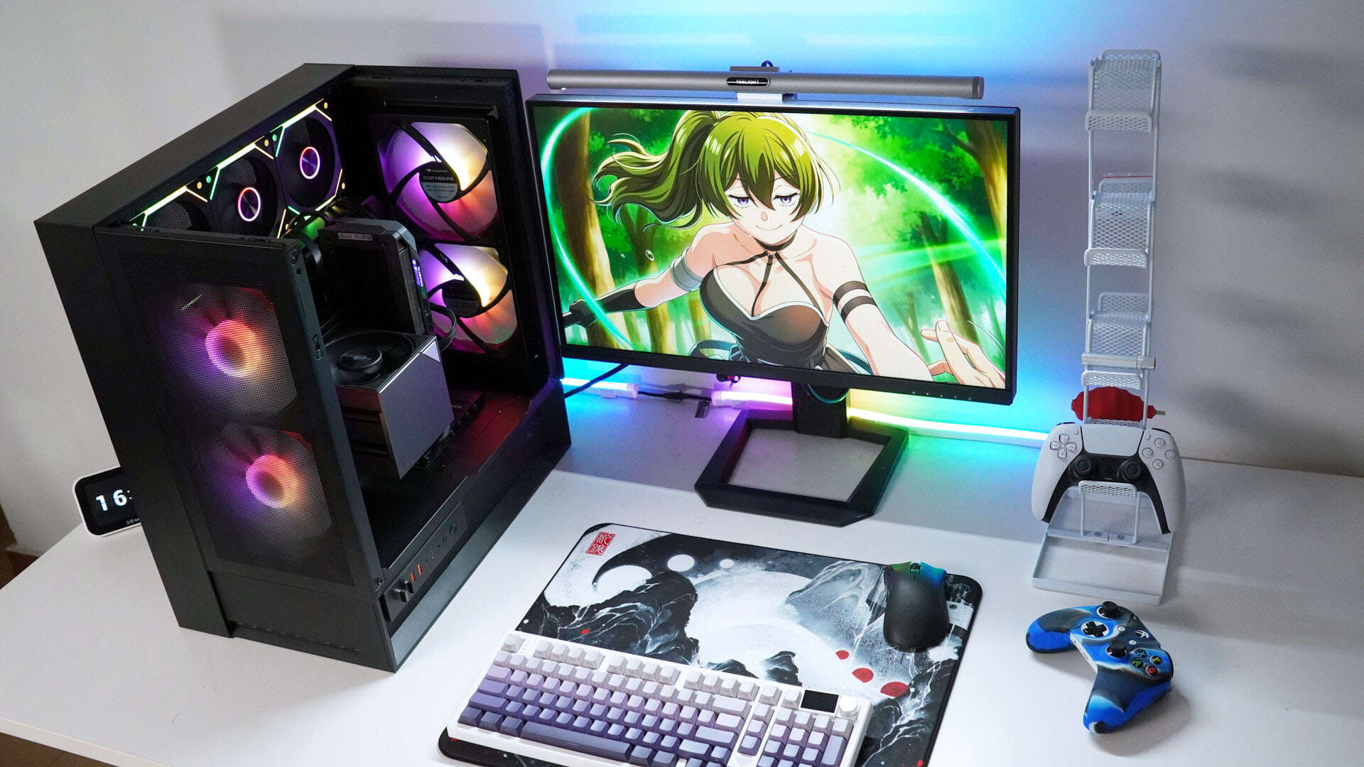 左中右三种摆放方式，很有特色的机箱 - 骨伽双擎OmnyX