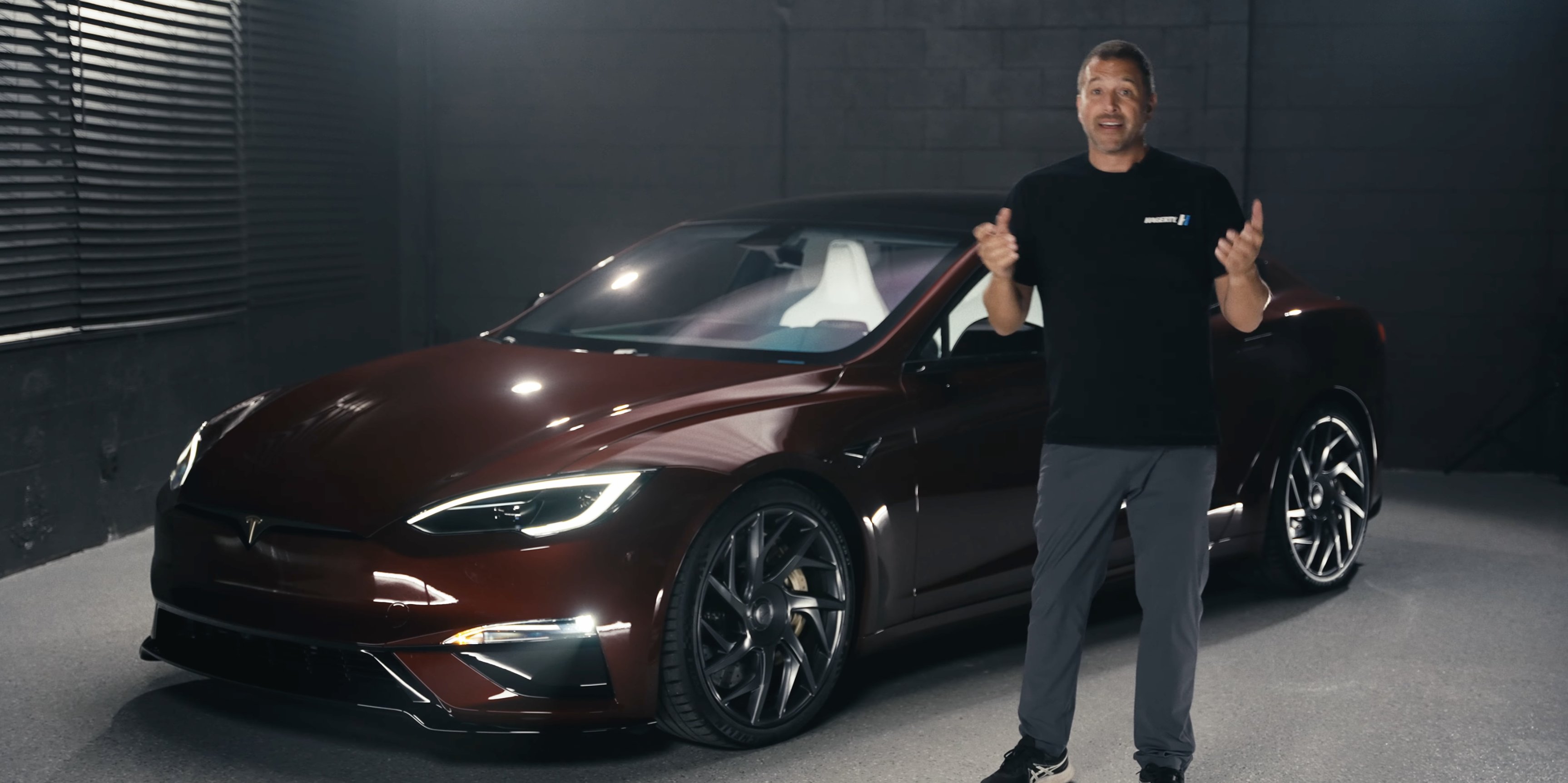 特斯拉Model S告别版实车